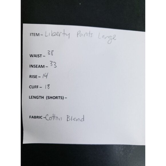 Liberty Mens Large Camo Cargo Hunting Pants Adjustable Hem - Picture 9 of 10